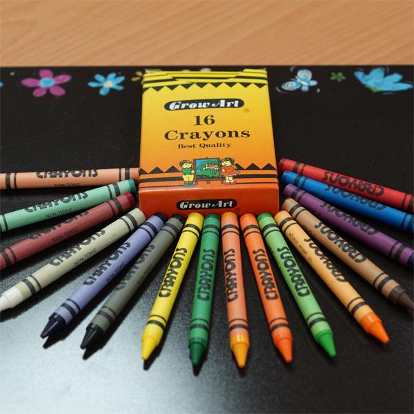 C-16C 一般蠟筆 (客製化包裝) (16入裝) - Customized Crayons (16pcs pack) 