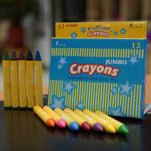 CJ-12C 大型蠟筆 12入裝 Crayons Jumbo (12pcs pack)